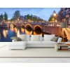 Vlies fotobehang Amsterdamse kanalen